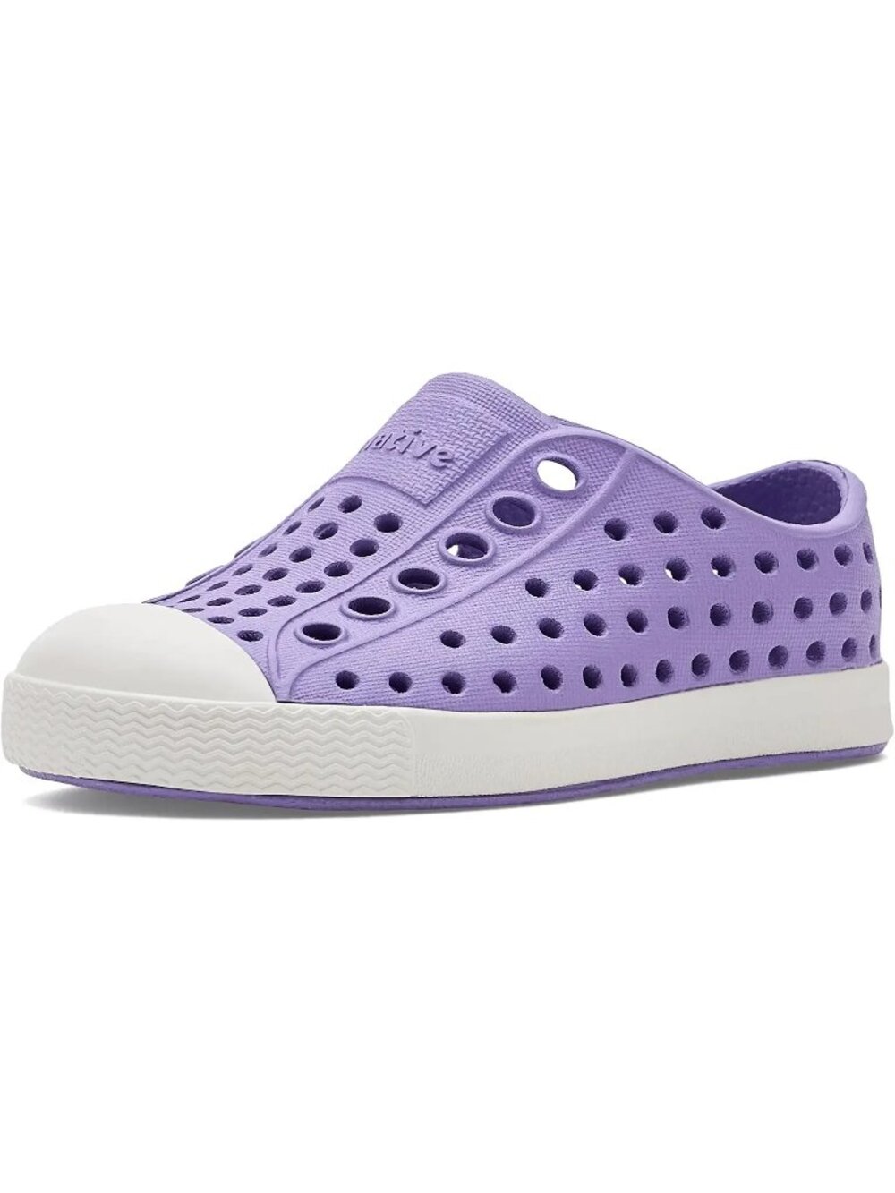 Native "Twirling Purple" Slip On Shoes, Size 7